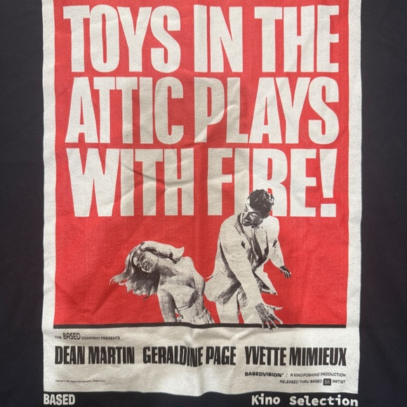 Next Level “Toys in the Attic” Graphic Tee Black Regular - Picture 3 of 7